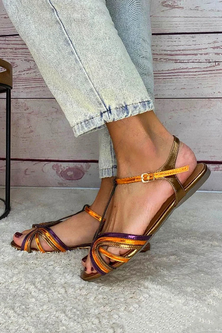 Sandales Méditerranéennes Viviana™ | Élégance Colorée