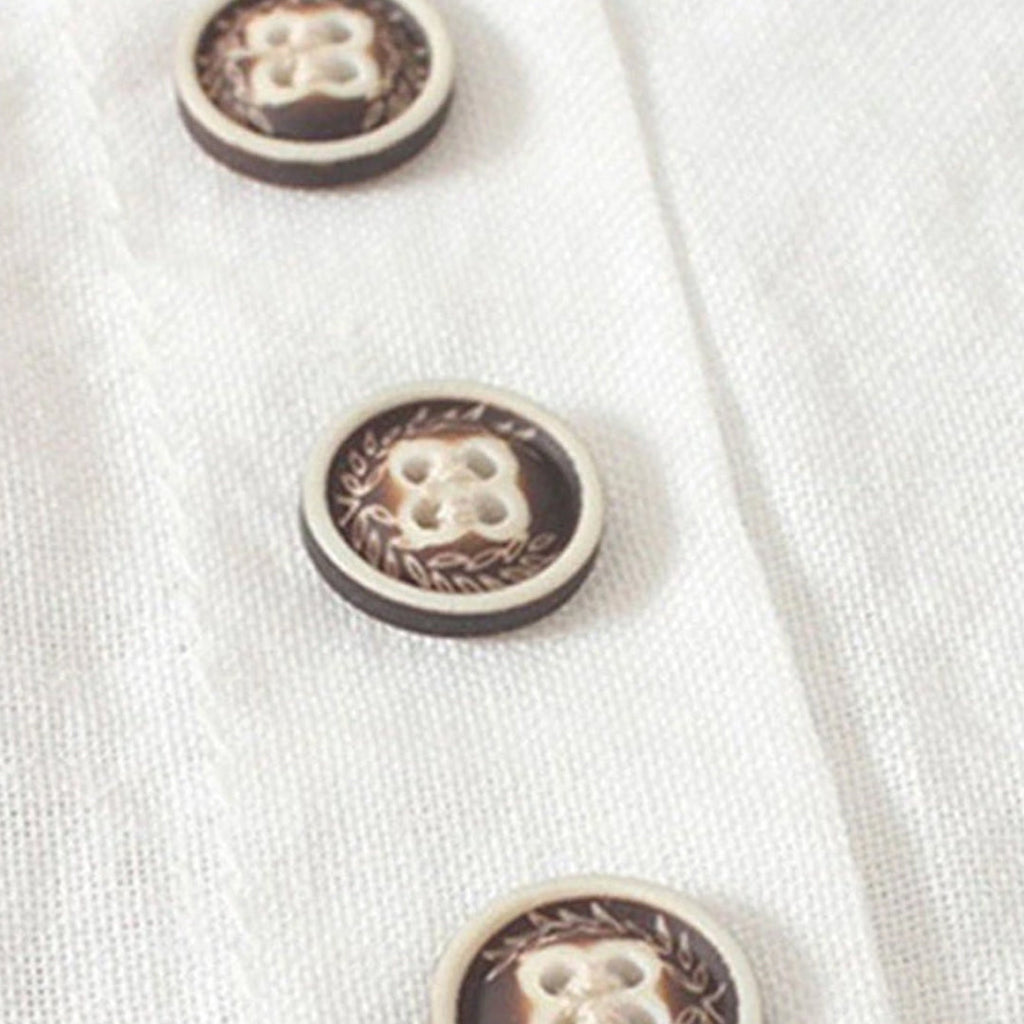Guenièvre | Blouse boutonnée courte