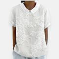 Rolande | Blouse à broderies florales