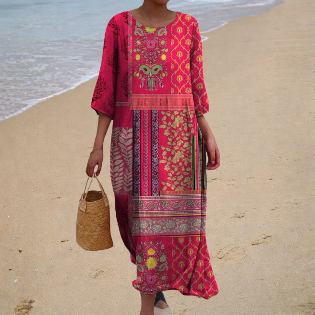 Robe Longue Fluide, Chic et Confortable