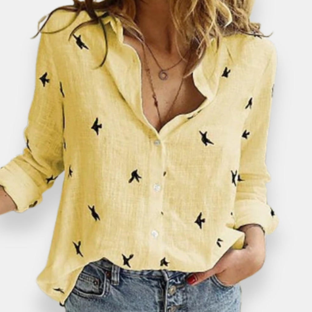 Faïence | Chemise fluide boutonnée