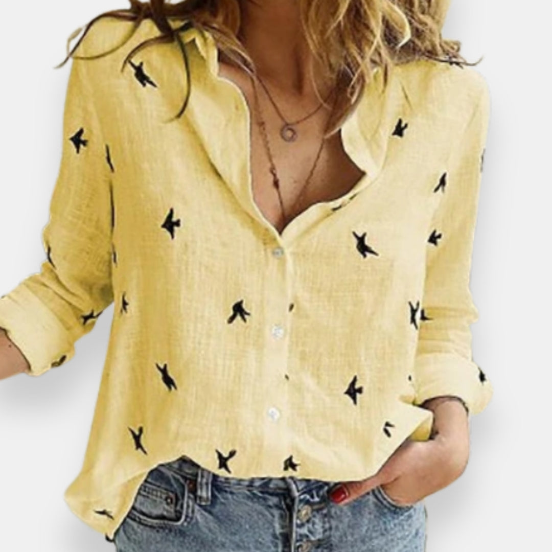 Faïence | Chemise fluide boutonnée