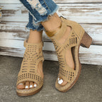 Sandales Élégantes en Cuir Souple - Modèle Elena