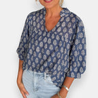 Jenovéfa | Blouse imprimée bohème