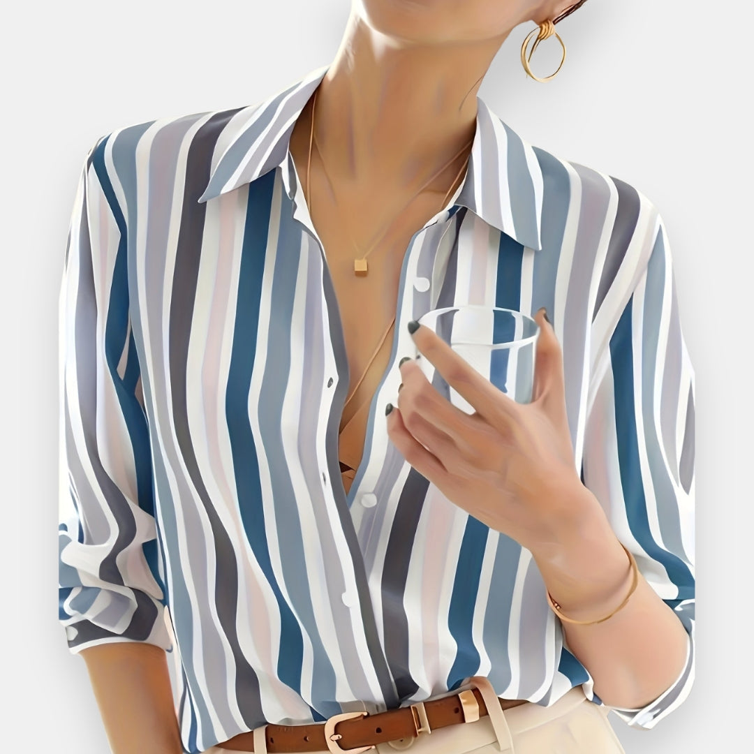 Orabelle | Chemise rayée fluide