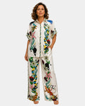 Anastaise | Ensemble chemise et pantalon effet satin