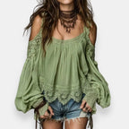 Sixte | Blouse Bohème Dentelle
