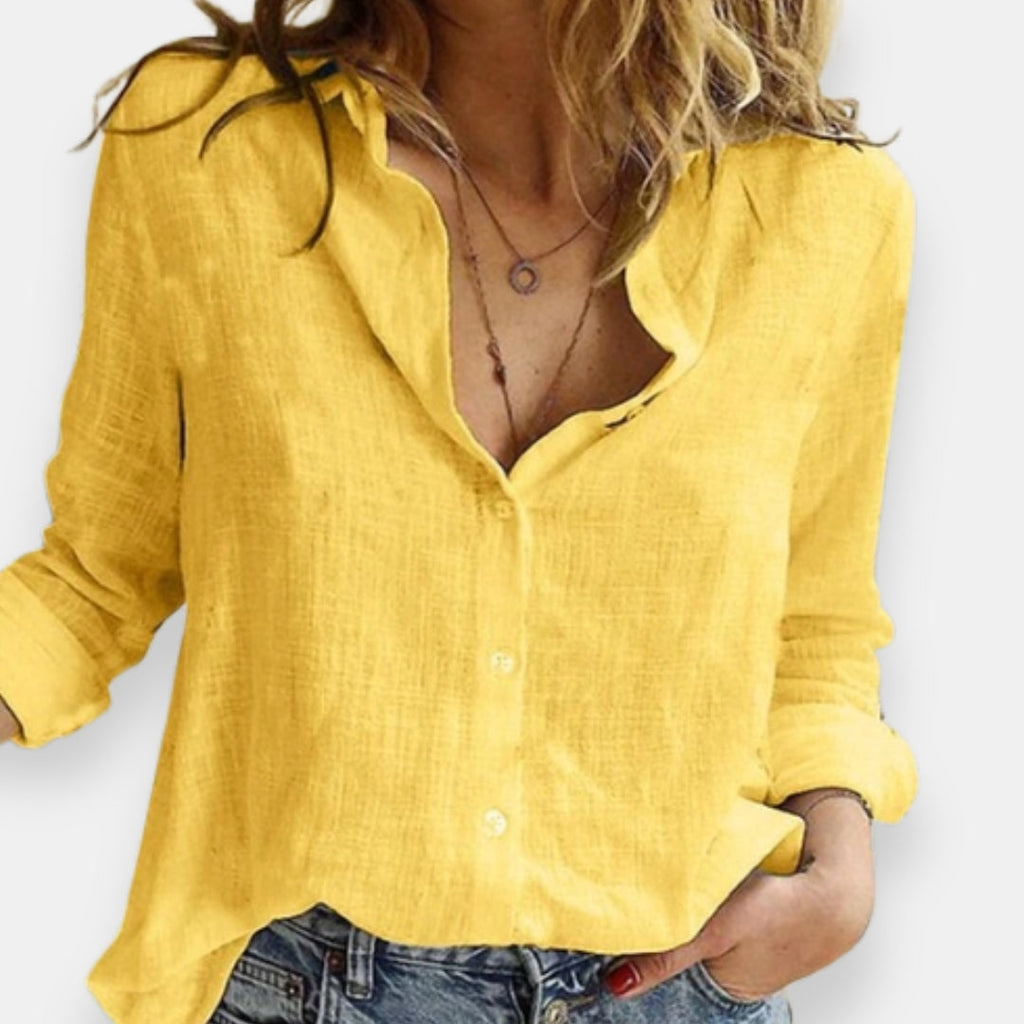 Faïence | Chemise fluide boutonnée
