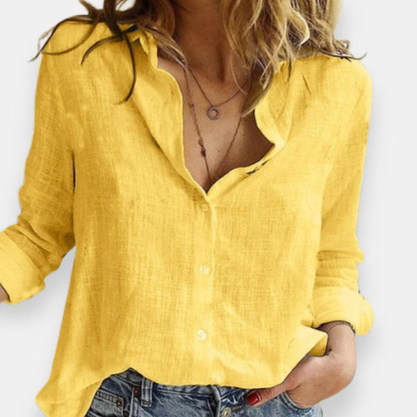 Faïence | Chemise fluide boutonnée