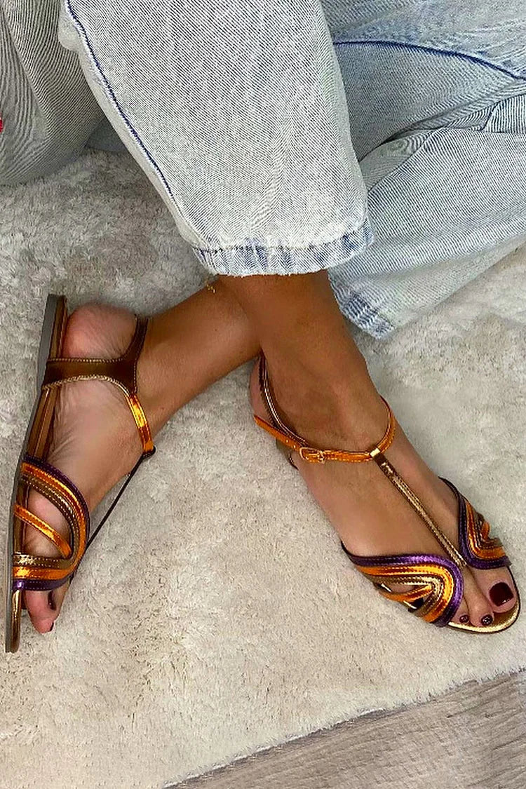 Sandales Méditerranéennes Viviana™ | Élégance Colorée