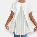 Mériel | Blouse dos plissé
