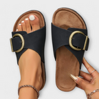 Sandales Orthopédiques Avelina en Cuir Élégant et Confortable