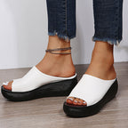 Sandales Orthopédiques Élégantes Elsie en Cuir Luxe