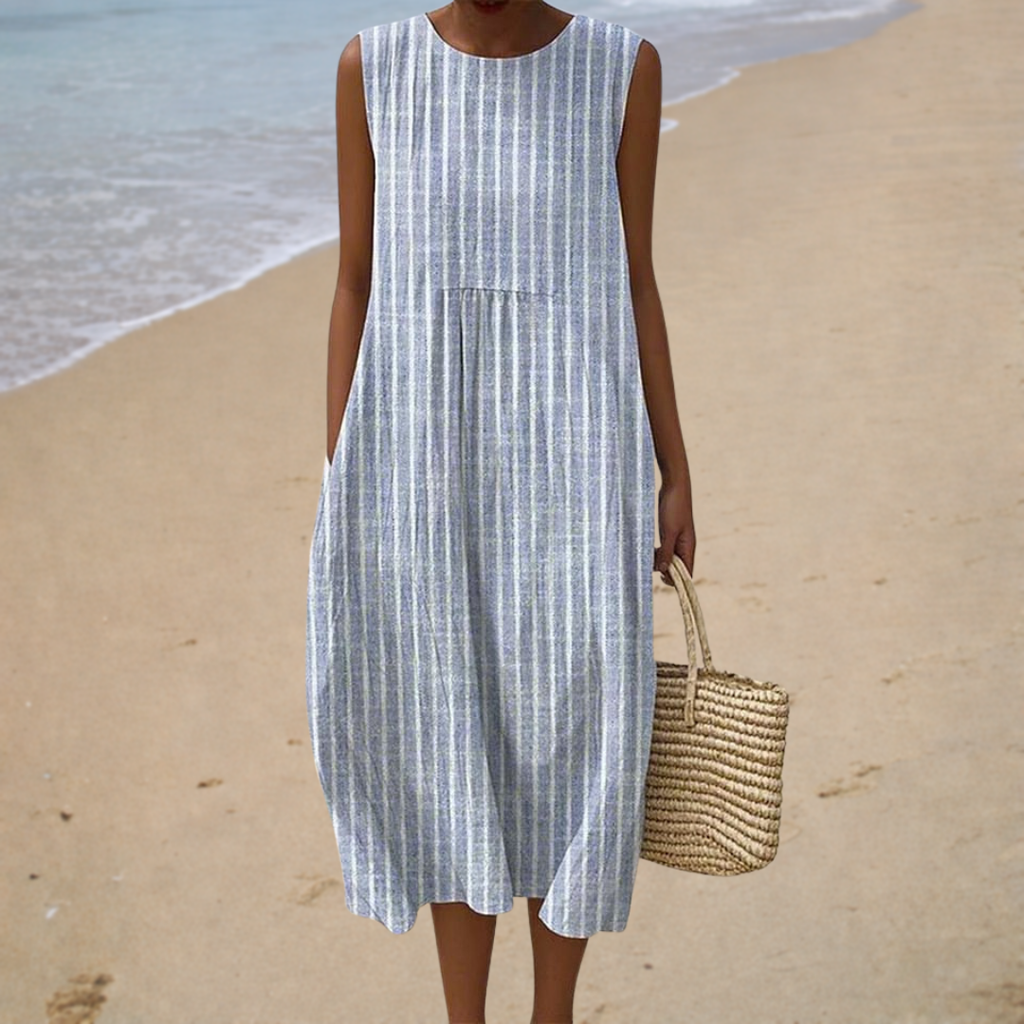 Robe d'Été Sans Manches Confortable