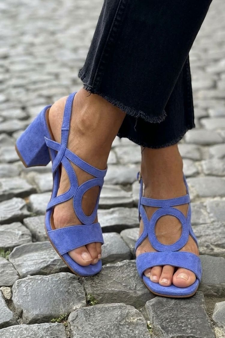 Sandales d'Été Élégantes Valentina™ en Cuir Luxe