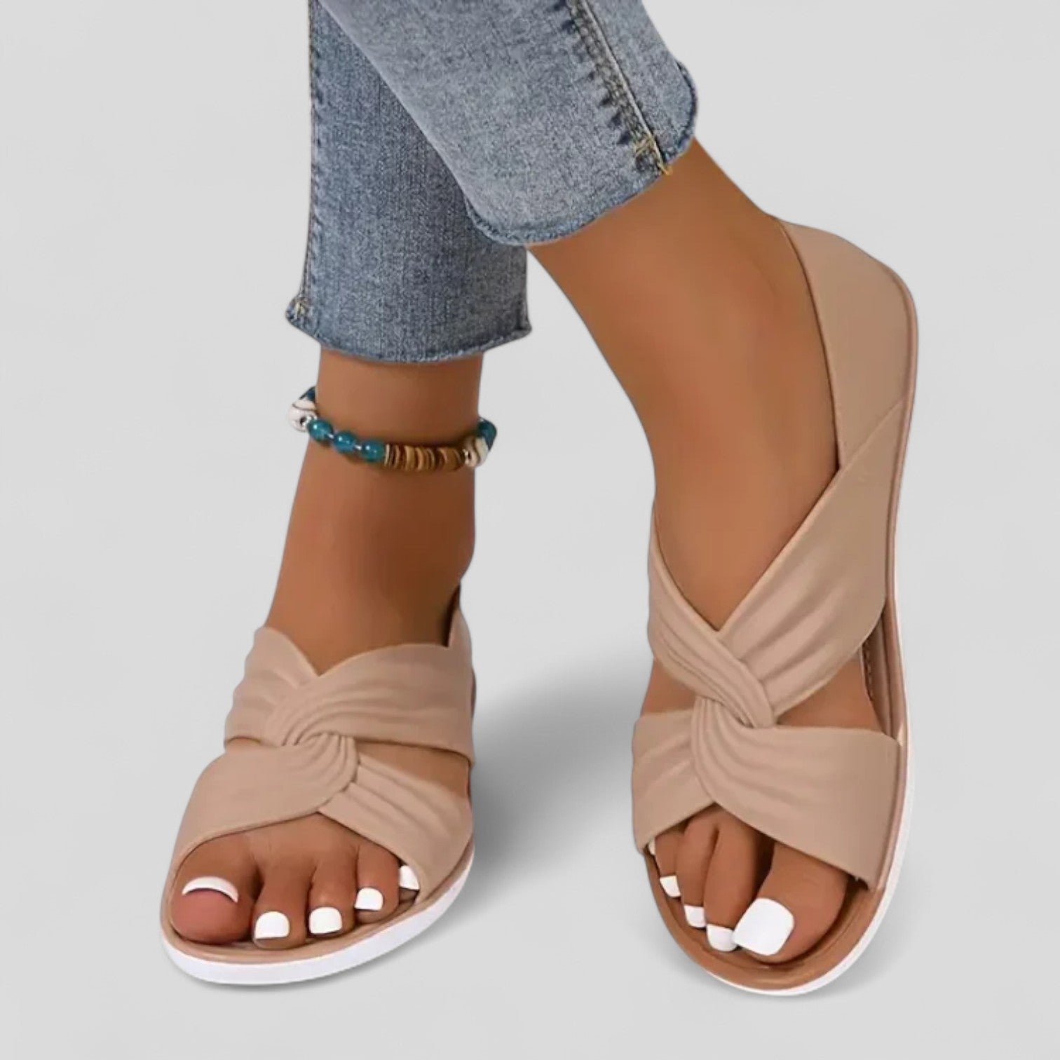 Sandales Orthopédiques Élégantes Lesley - Confort et Chic Exclusif