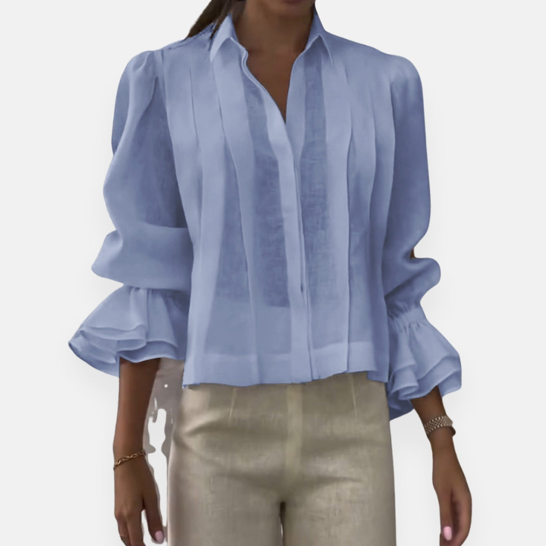 Armande | Blouse élégante à manches bouffantes