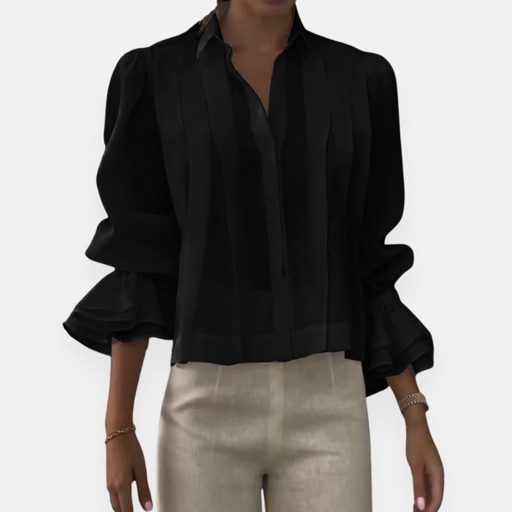 Armande | Blouse élégante à manches bouffantes