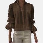 Armande | Blouse élégante à manches bouffantes