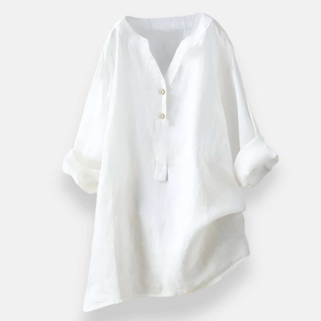 Mélaine | Tunique oversize boutonnée