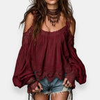 Sixte | Blouse Bohème Dentelle