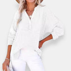 Célinie | Blouse oversize texturée