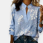 Gontrane | Blouse imprimée à col V