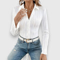 Karina | Blouse chic à col V