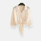 Aurorette | Blouse légère nouée