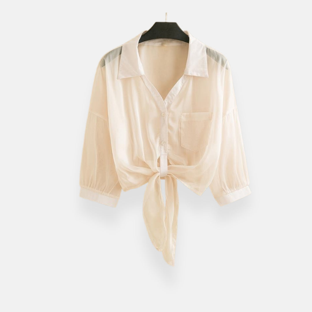 Aurorette | Blouse légère nouée