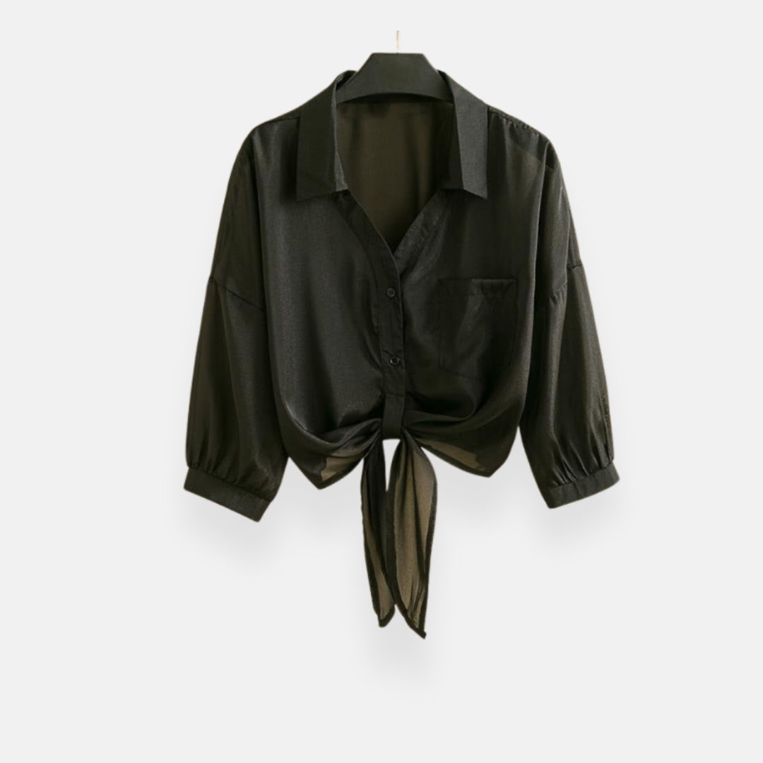 Aurorette | Blouse légère nouée