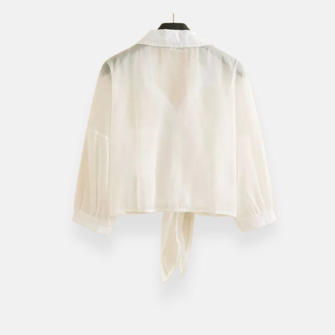 Aurorette | Blouse légère nouée