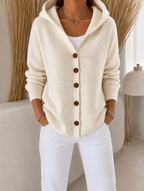 Teri | Cardigan léger à capuche