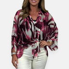 Wilna | Blouse légère à imprimé abstrait