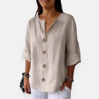 Laurisse | Blouse à boutons élégante
