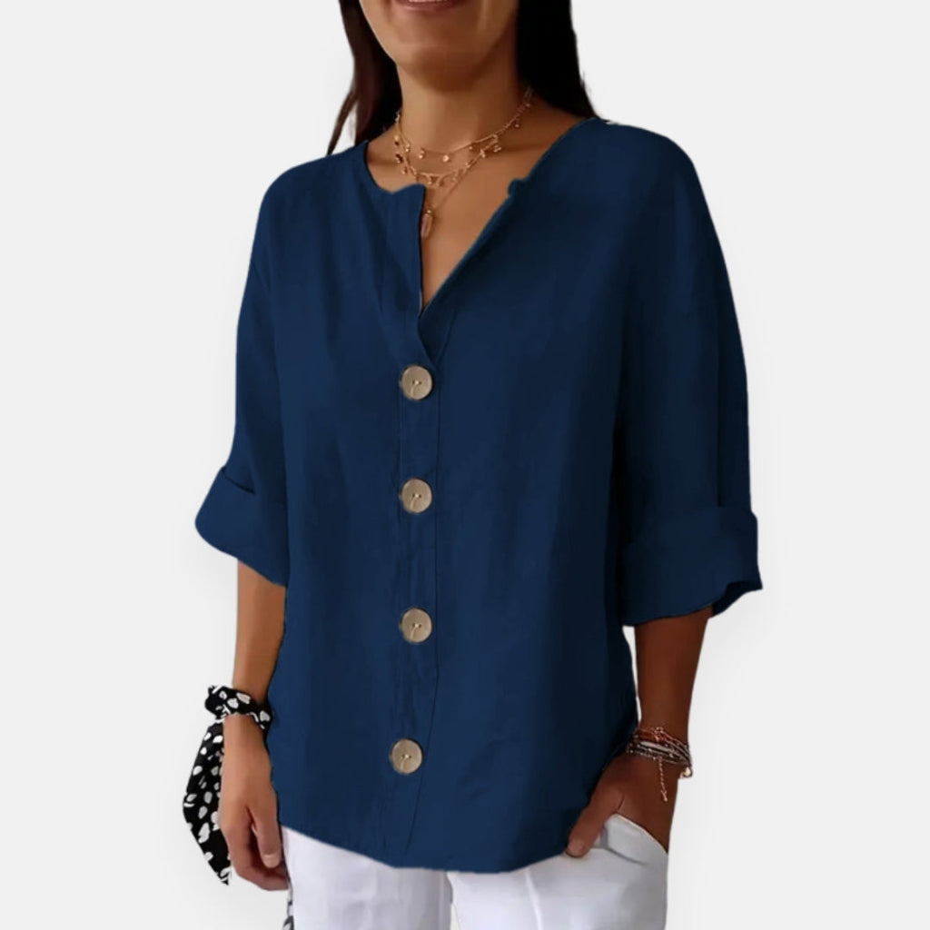 Laurisse | Blouse à boutons élégante