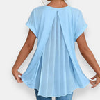 Mériel | Blouse dos plissé