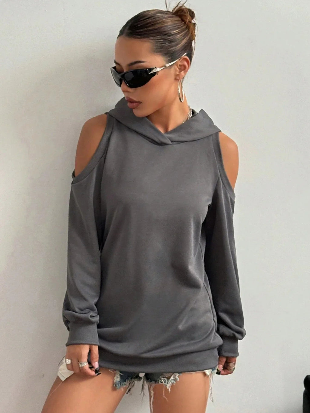 Camélia™ — Sweat élégant aux épaules ajourées