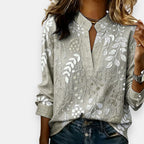Gontrane | Blouse imprimée à col V