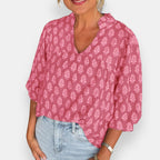 Jenovéfa | Blouse imprimée bohème