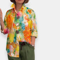 Roselianne | Chemise artistique imprimée