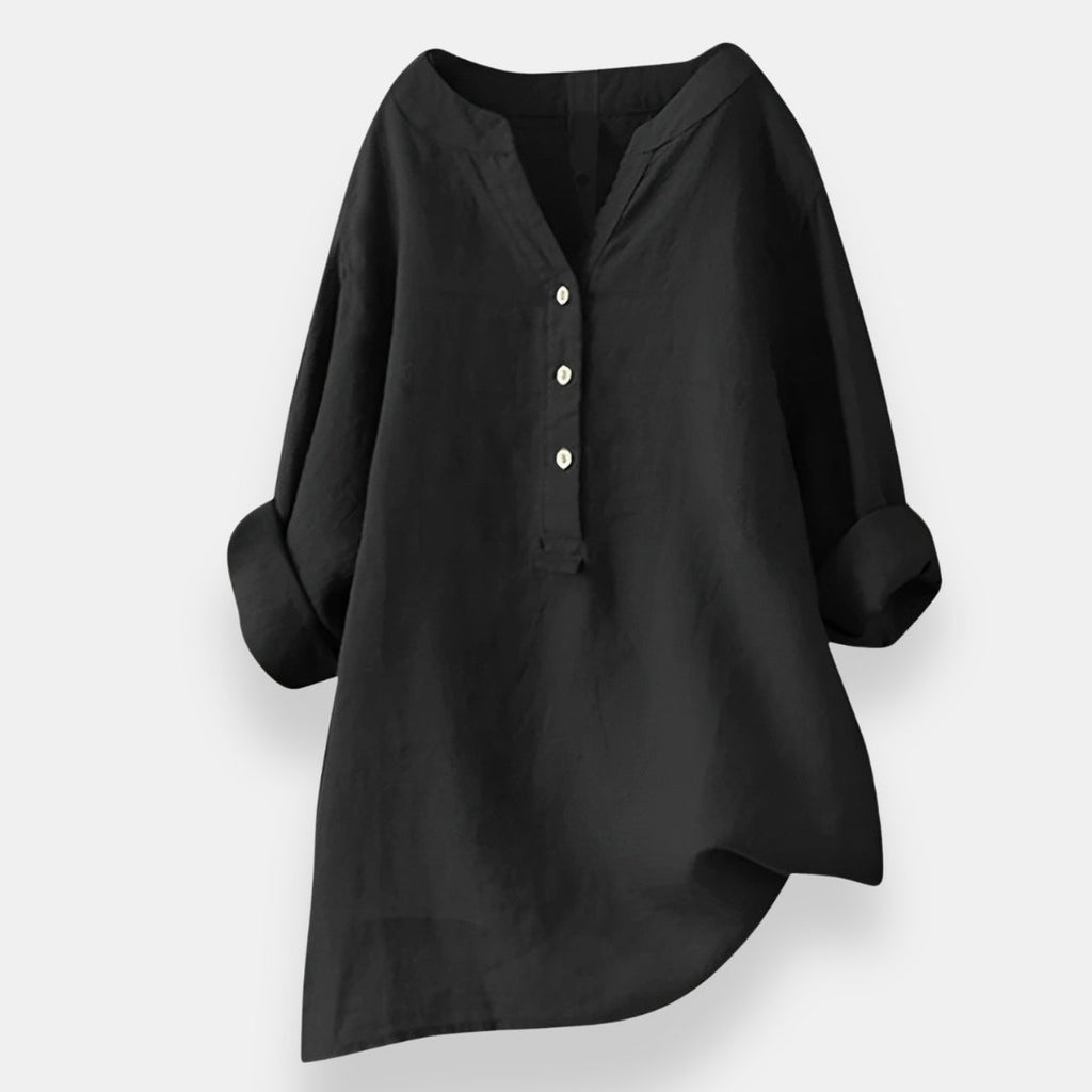 Mélaine | Tunique oversize boutonnée