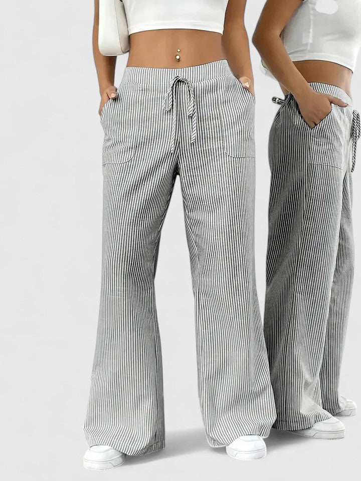 Dominique - Pantalon élégant en taille L