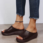 Sandales Orthopédiques Élégantes Elsie en Cuir Luxe