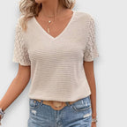 Emanie | Blouse légère manches courtes
