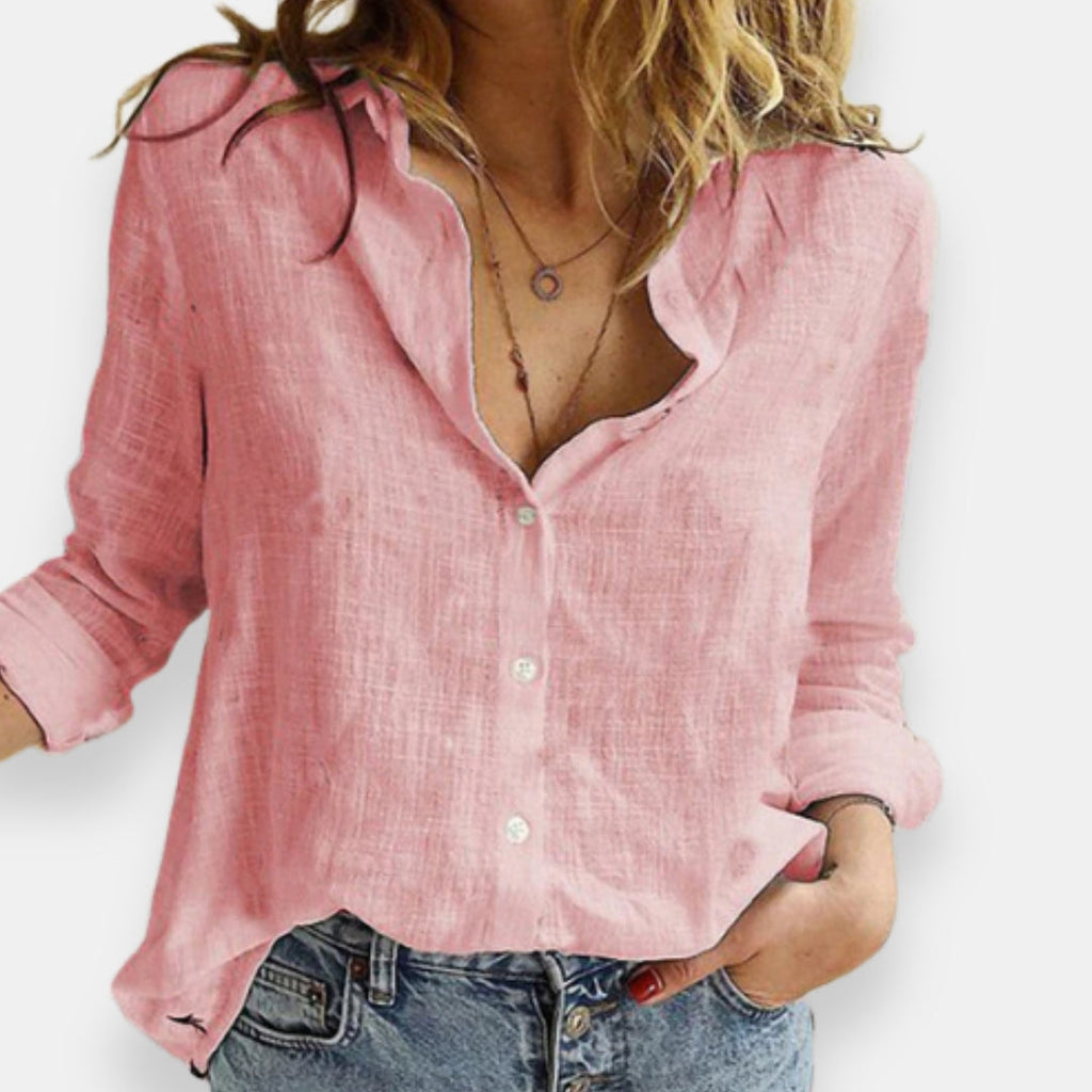 Faïence | Chemise fluide boutonnée