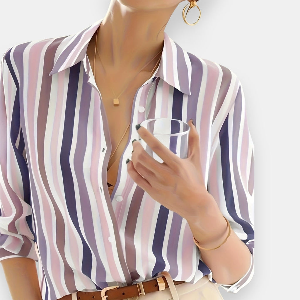 Orabelle | Chemise rayée fluide