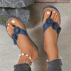Sandales Orthopédiques Luna Élégance en Cuir Confortable