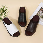 Sandales Orthopédiques Élégantes Elsie en Cuir Luxe