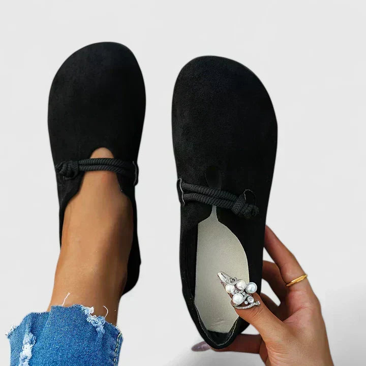 Mules Élégantes en Cuir Orthopédique - Collection Nora
